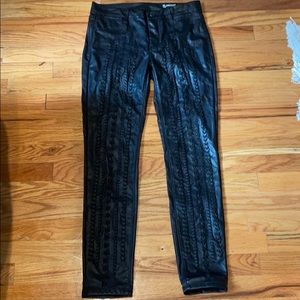 Blank NYC Pleather Laced Pants